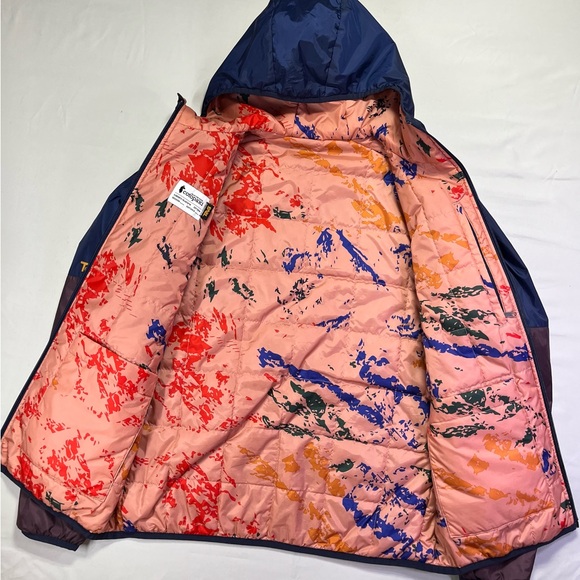 Cotopaxi Teva Teca Calido Hooded Color Block Puffer Jacket Coat - S - Like New! - Picture 4 of 9
